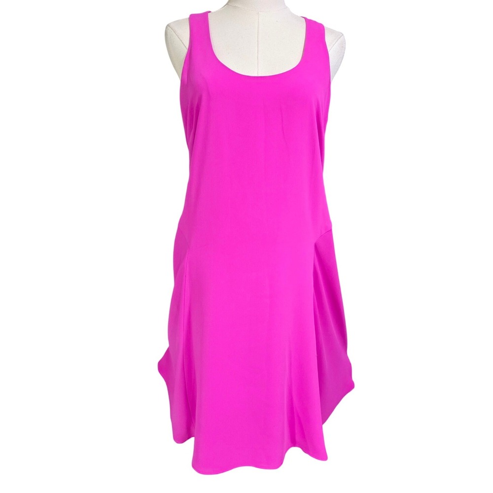 Lauren‎ Ralph Lauren Shift Dress Womens 8P Pink Excellent Sleeveless Scoop Neck